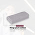 Soft and Premium Egyptian Cotton Towels - 500 GSM Silver, Set of 8