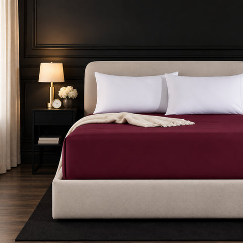 Fitted Sheet 26cm Deep | Hotel Quality Soft Luxury Bed Sheet