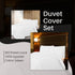 Luxurious 400 Thread Count Duvet Quilt Cover Set