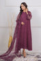 Baroque Embroidered Schiffli Chiffon UF-337