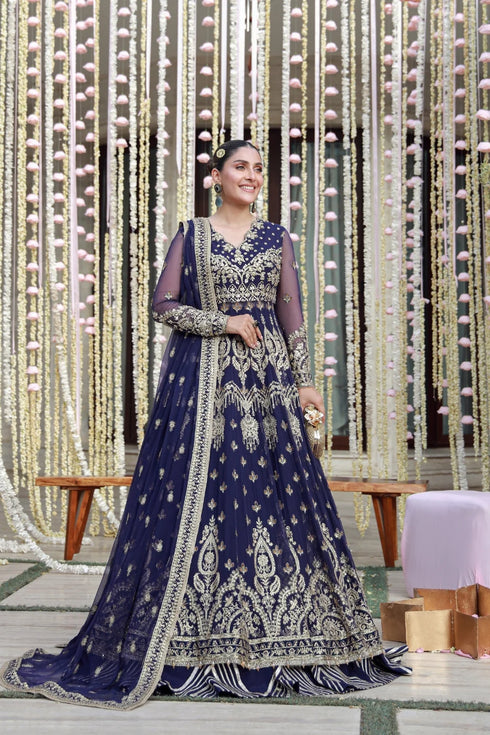 Gulmina Embroidered Chiffon Suit Ayesha