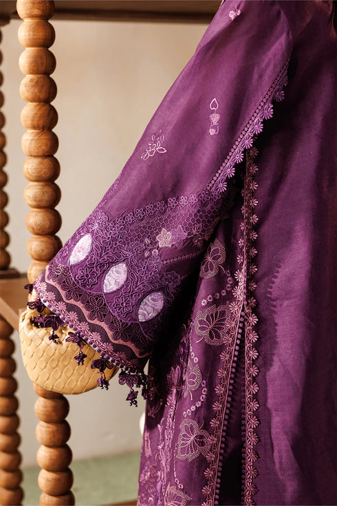 BAROQUE EMBROIDERED LAWN EL26-D02