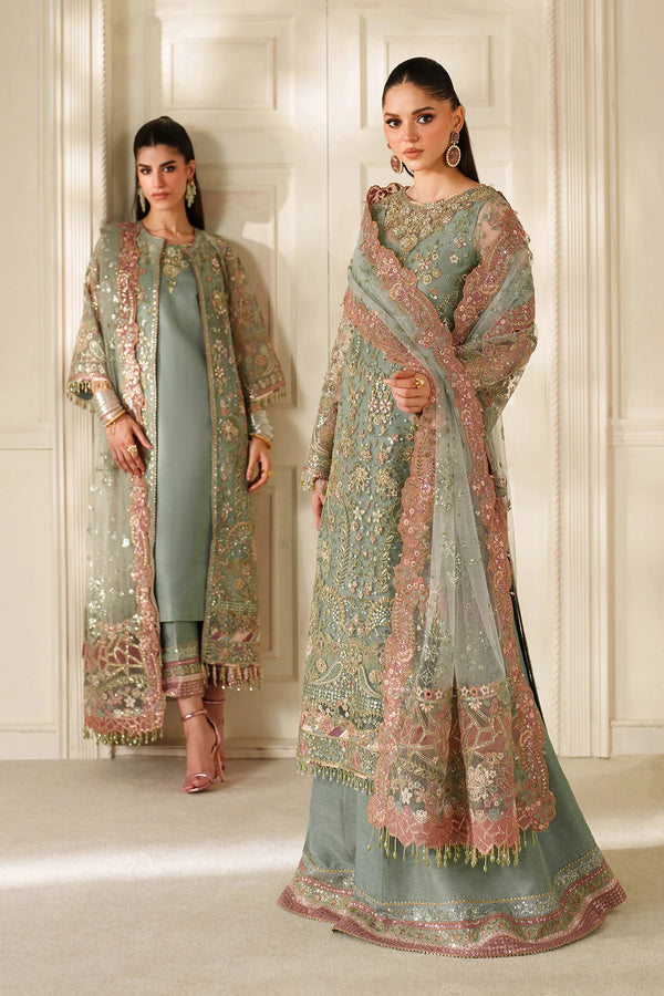 Baroque Embroidered Net Suit CH14-06