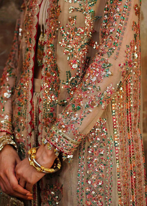 Hussain Rehar Embroidered Chiffon 3 Piece Suit Naghma