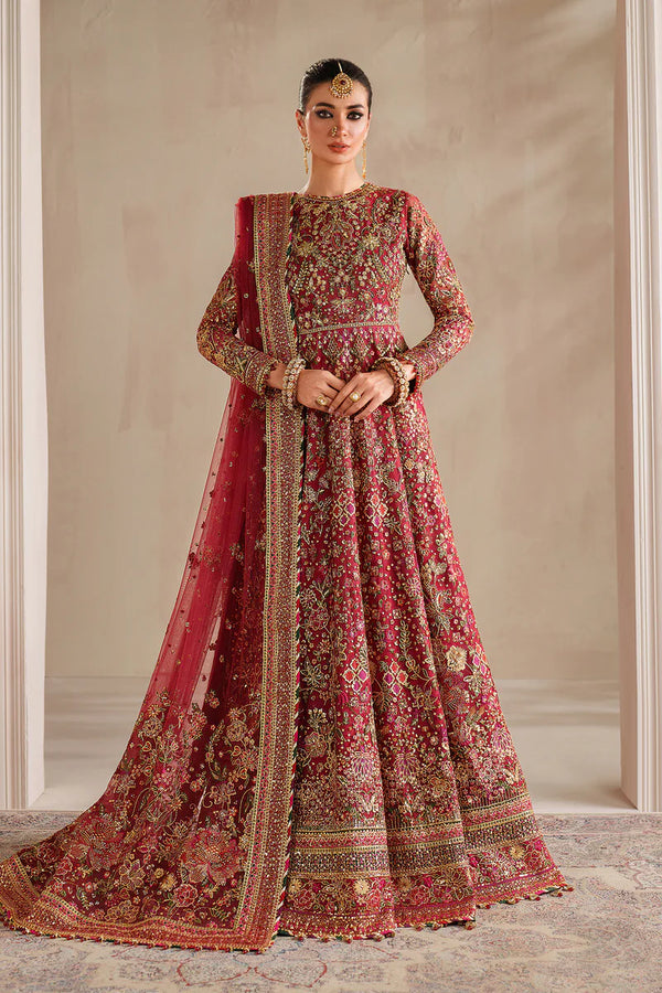 Baroque Embroidered Net Suit UF-4370