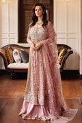 Mushq Embroidered Net 3 Piece suit LUSTER