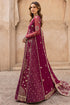 Farasha Chiffon 3 Piece Suit Scarlet Charm
