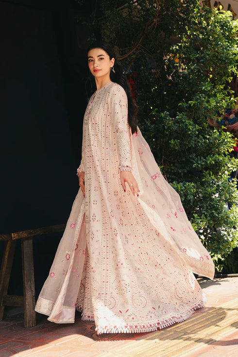 Afrozeh Embroidered Lawn 3PC Suit Khamoshi