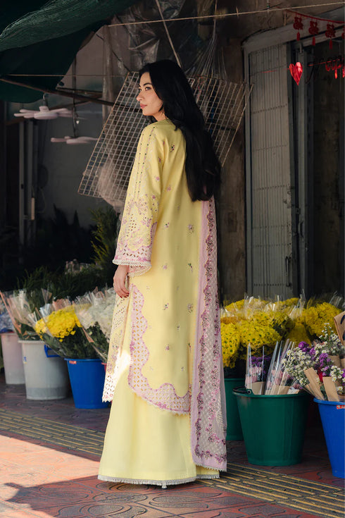 Afrozeh Embroidered Lawn 3PC Suit Lamha