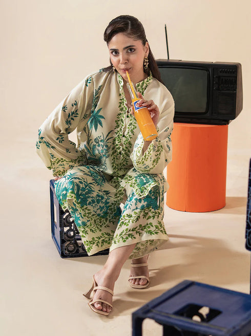 Allys Printed Lawn 2PC Suit FAYE- Pakistani Dresses