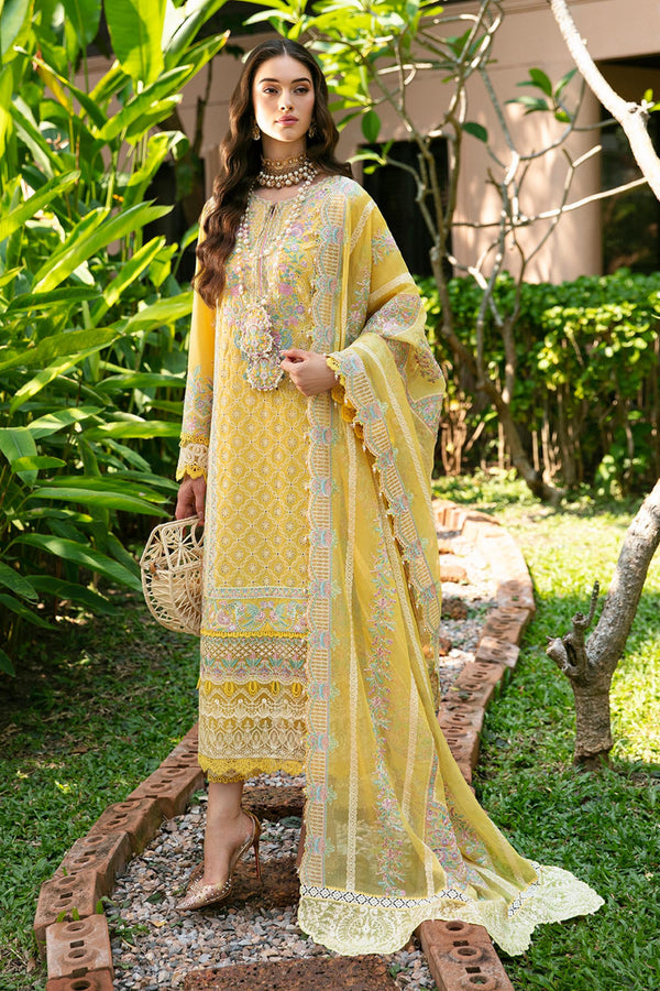 Kanwal Malik Embroidered Lawn 3 piece Suit Vanessa