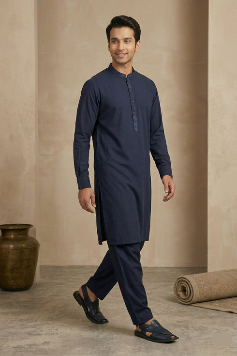 Mens 2PC Wash & Wear Shalwar Kameez ST-02