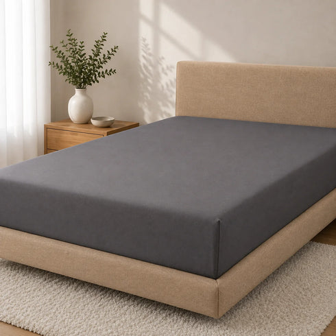 Flannel Fitted Sheet 25cm | Brushed Cotton