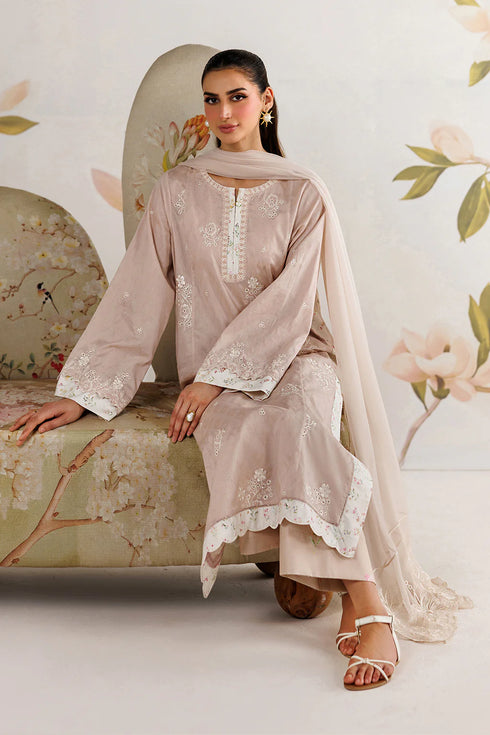 Iznik Embroidered Lawn suit UE-687