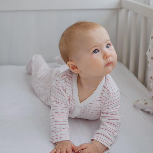 Cot Bed Sheets Super Soft Breathable Polycotton Fitted Sheet - White