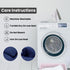 Bedding Set Brushed Microfiber Satin Stripes Easy Care Duvet Cover with Pillowcases - Navy Blue