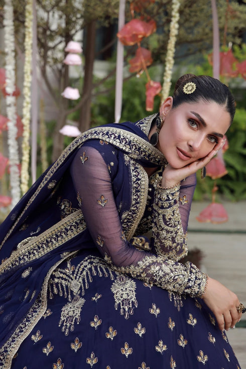 Gulmina Embroidered Chiffon Suit Ayesha