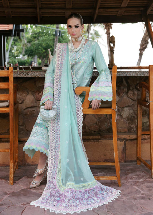 Kanwal Malik Embroidered Lawn 3 piece Suit Camilla
