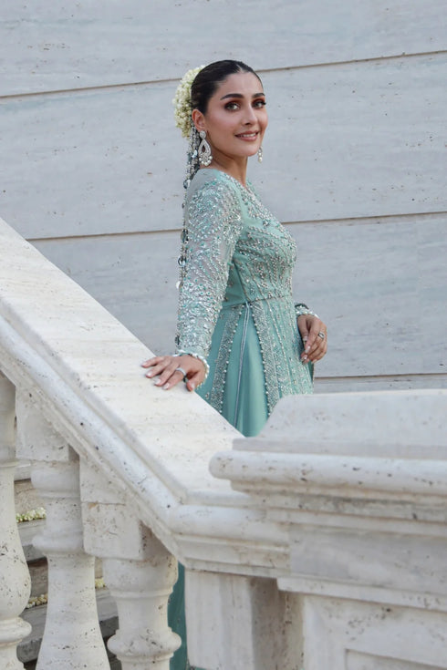 Gulmina Embroidered Chiffon Suit Aimal