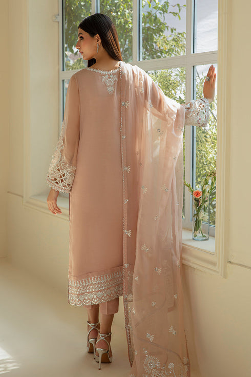 Baroque Embroidered CHIFFON 3 Piece suit UF-389