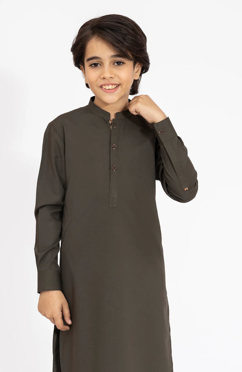 MTJ OLIVE-GREEN KURTA PAJAMA