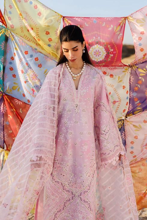 Emaan Adeel Embroidered Lawn Suit SUMMER SORBET