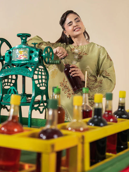 Allys Printed Lawn 2PC Suit DRIZZLE- Pakistani Dresses
