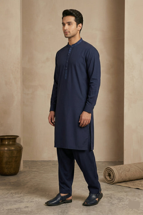 Mens 2PC Wash & Wear Shalwar Kameez ST-02