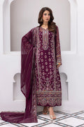 Gulaal Embroidered Chiffon Suit Etincelle