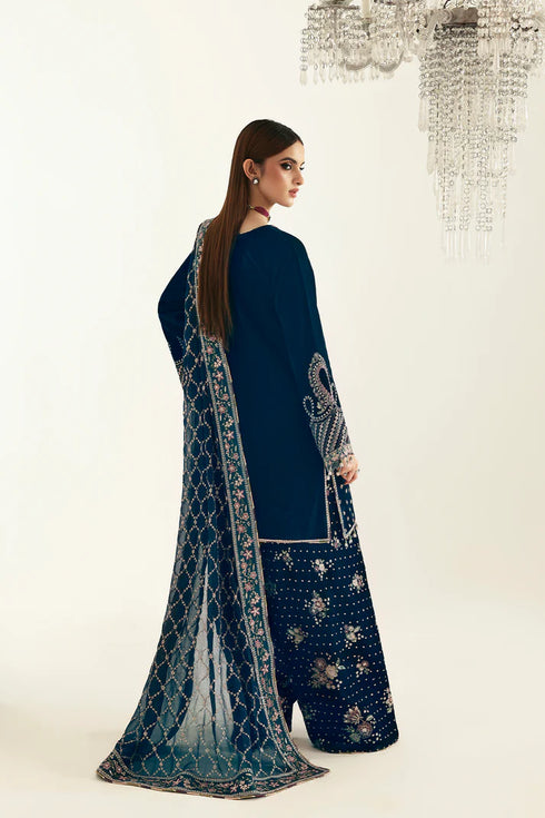 Emaan Adeel Embroidered Velvet Suit JAHANARA