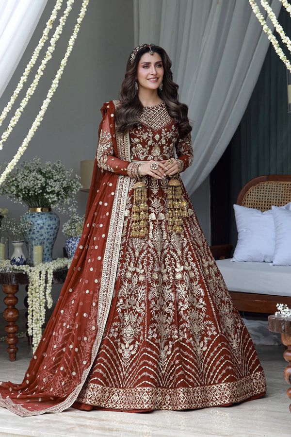 Gulmina Embroidered Chiffon Suit Eshaal