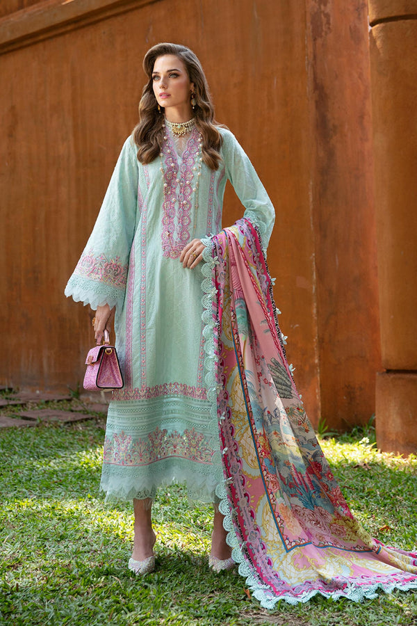 Kanwal Malik Embroidered Lawn 3 piece Suit Lilly