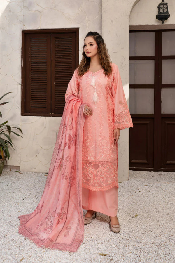 Munira Designer Embroidered Lawn Suit MSL153