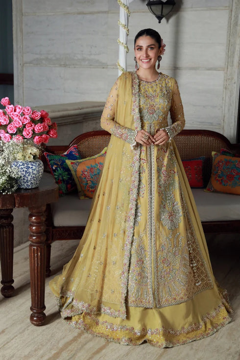 Gulmina Embroidered Chiffon Suit Ayeza