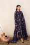 Farasha Digital Printed Khaddar 3 Piece Suit Iris