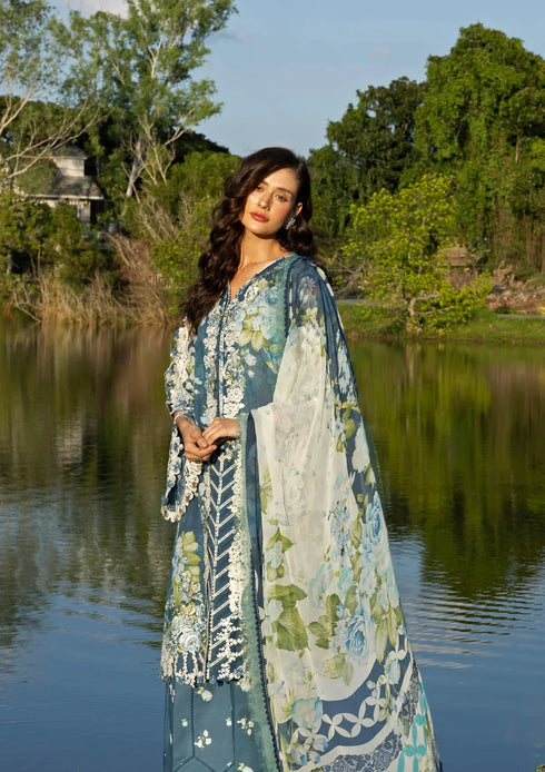 Elaf Digital Printed Lawn Suit ESA-7B SEA ENCHANTRESS