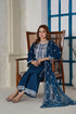 Attire Designer Embroidered Cotton Lawn 3PC Suit AD-21