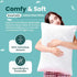 Filled Pillow Hotel Quality - Ultra Soft Bed Pillows with Pillow Protector