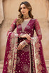 Farasha Chiffon 3 Piece Suit Scarlet Charm