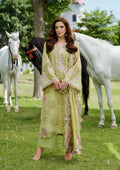 Elaf Embroiderd Lawn Suit ELH-1A PISTACIA