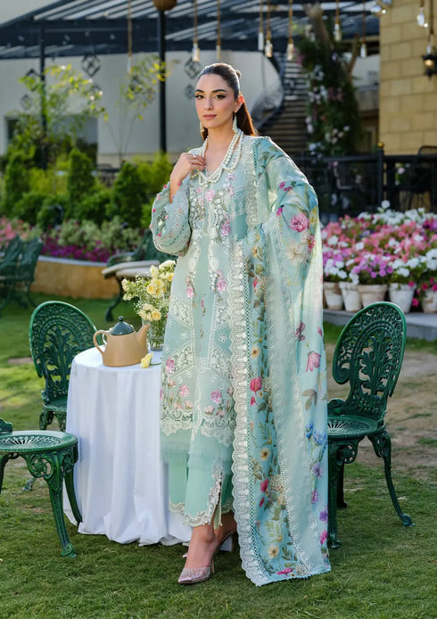 Elaf Embroiderd Lawn Suit ELH-2B ZOYA