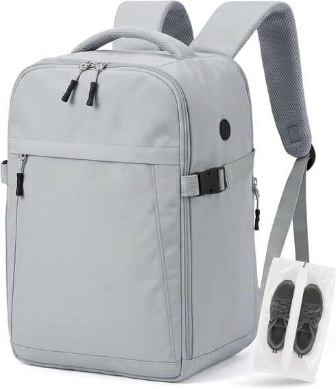 Hayayu 40 × 30 × 20 cm Ryanair Cabin Backpack – Underseat Bag with 14-Inch Laptop Compartment