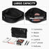 Miss Lulu Mini Crossbody Black Bag for Women Clutch Chain Shoulder Bag Evening Party Shining Sequins