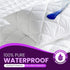 Waterproof Pillow Protectors Quilting Diamond Pattern | Pack of 4 | 50x75 cm
