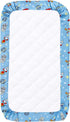 Cot Bed Sheets Super Soft Breathable Polycotton Fitted Sheet - Space Blue
