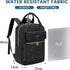LOVEVOOK Women’s Black 15.6-Inch Laptop Backpack – USB Port and Anti-Theft Pocket