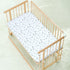 Cot Bed Sheets Super Soft Breathable Polycotton Fitted Sheet - Star