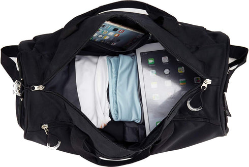 35L Gym Bag with Shoes Compartment and Wet Pocket