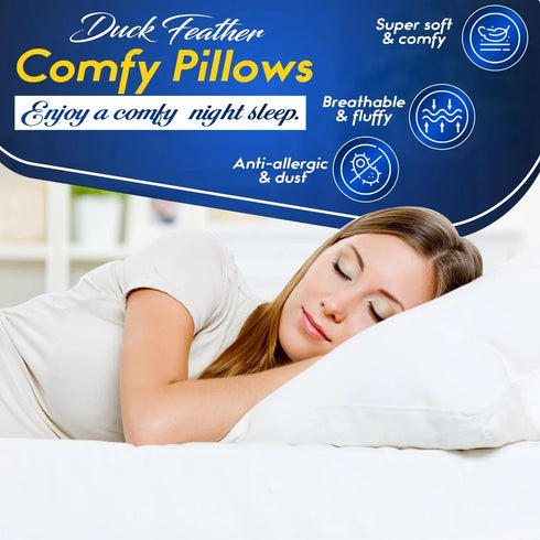 Duck Feather Pillows | 50x75 cm