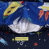 100% Cotton Kids Children's Bedding Set Reversible Duvet Cover with Pillowcase - Space Blue